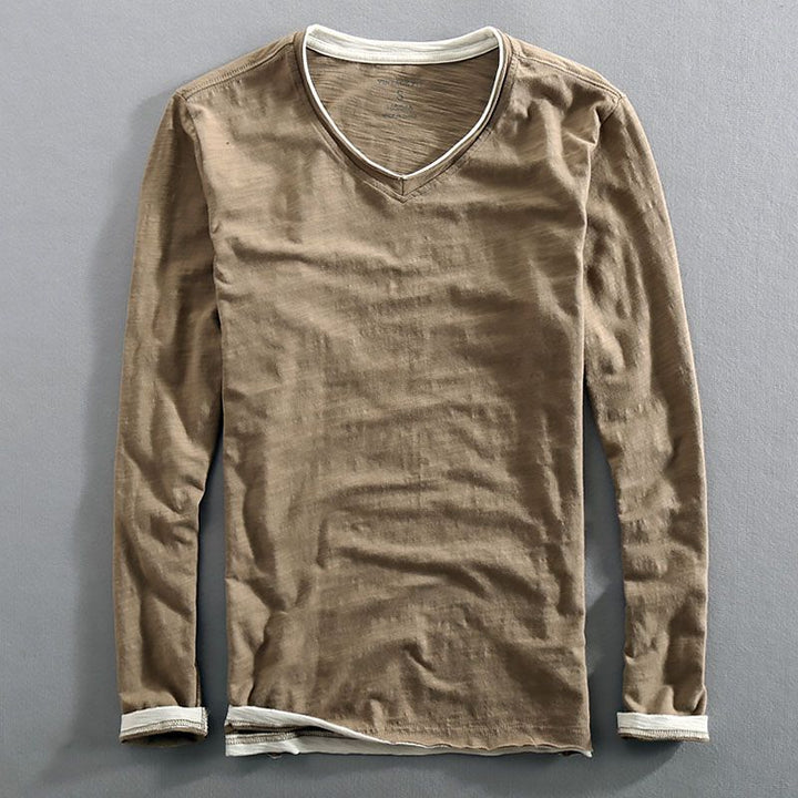 Richard - Casual long-sleeved shirt for summer evenings