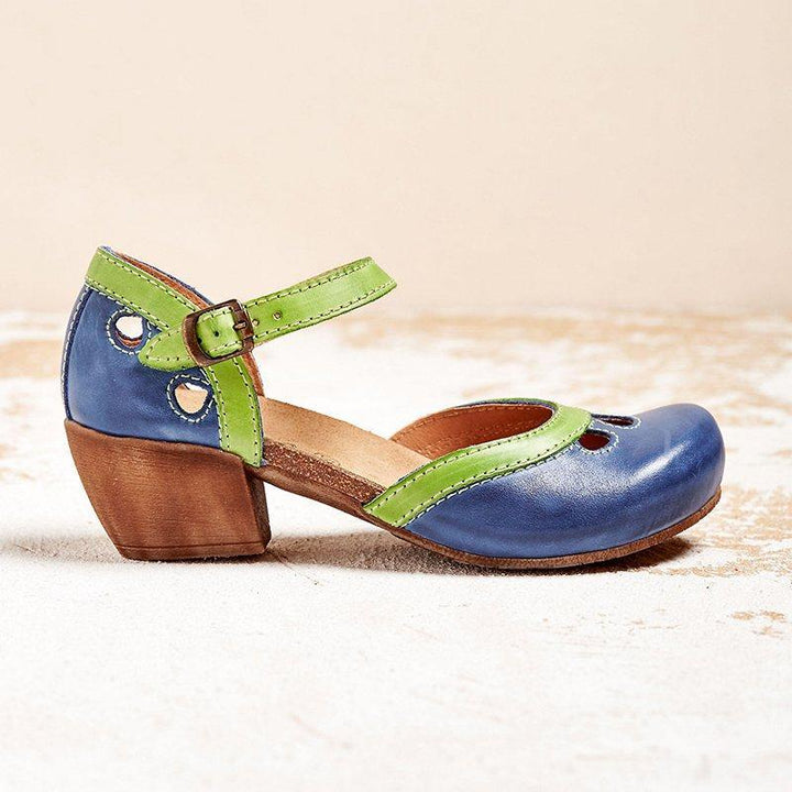 Amalia - Comfortable sandals with low heels