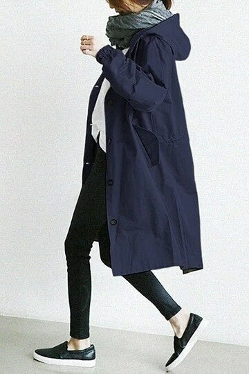 Stylish, water-repellent trench coat