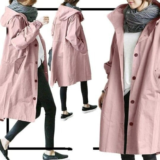 Stylish, water-repellent trench coat